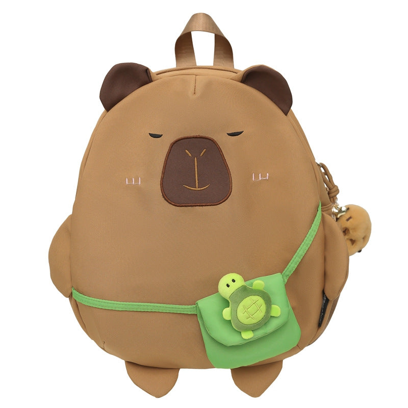 Backpack with Unique Animal Design and Many Compartments Bowlift