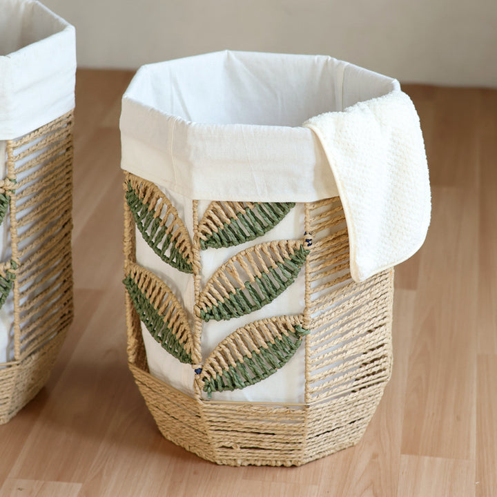 Storage basket with plant design Bowlift