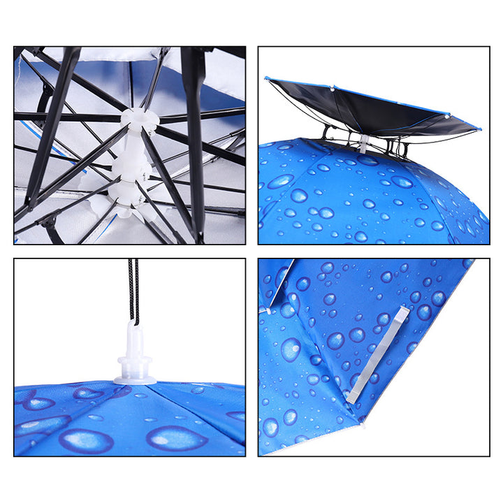 Women’s innovative head folding umbrella Bowlift