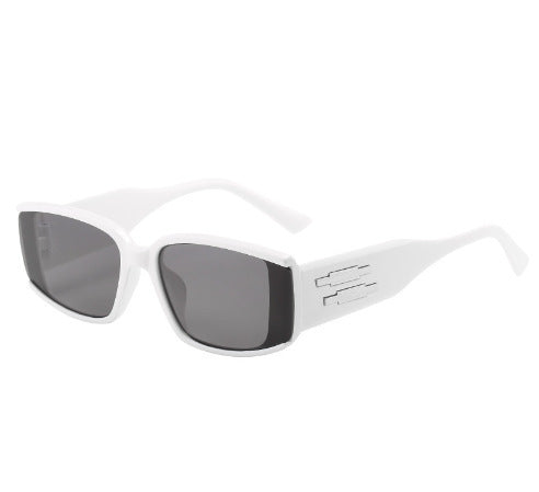 Women's futuristic sunglasses with slim frame and high-quality UV protection Bowlift
