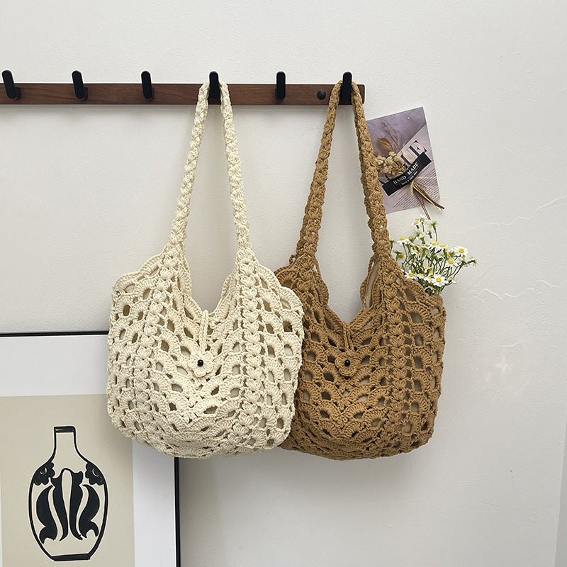 Handmade Macrame Shoulder Bag Bowlift