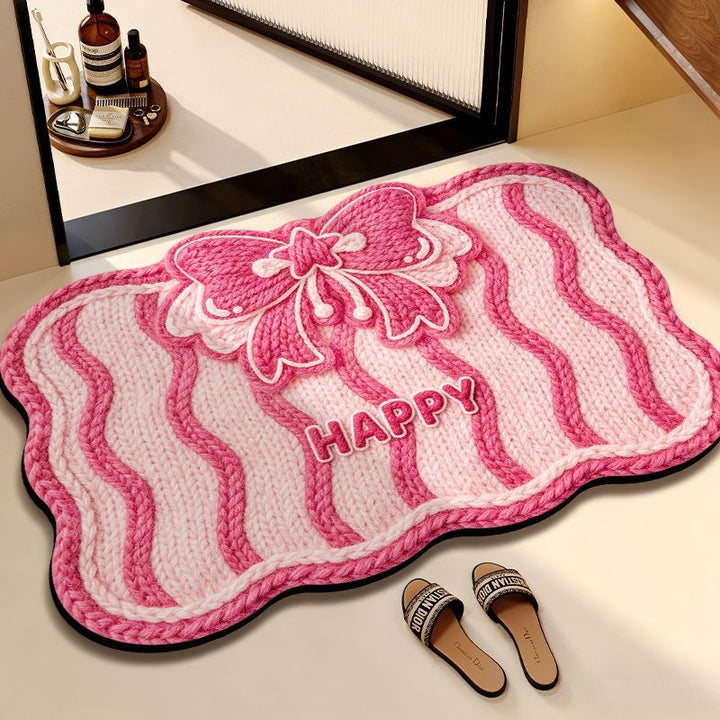 Decorative Embroidered Entry Mat