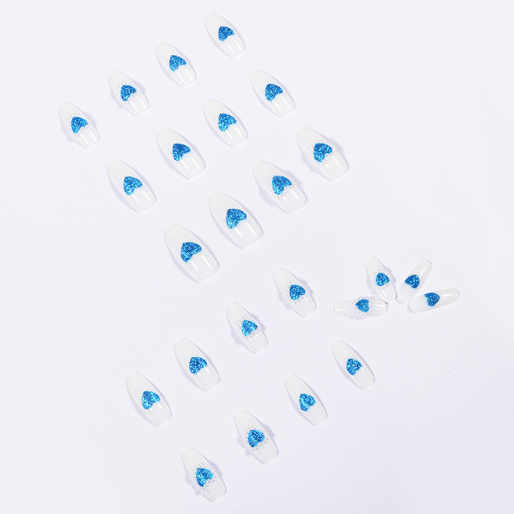 Artful nail art with heart-shaped accents Bowlift