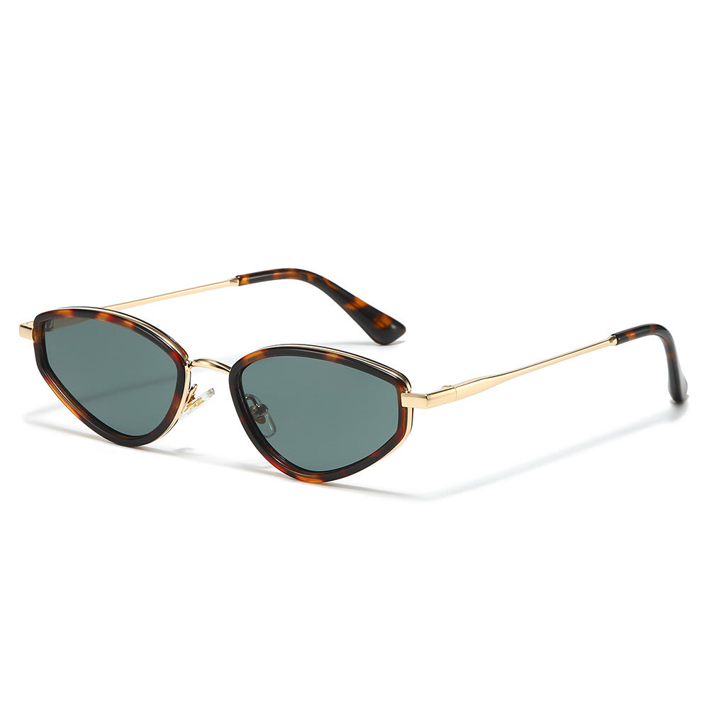 Modern Cat-Eye Sunglasses with Lightweight Frame Bowlift