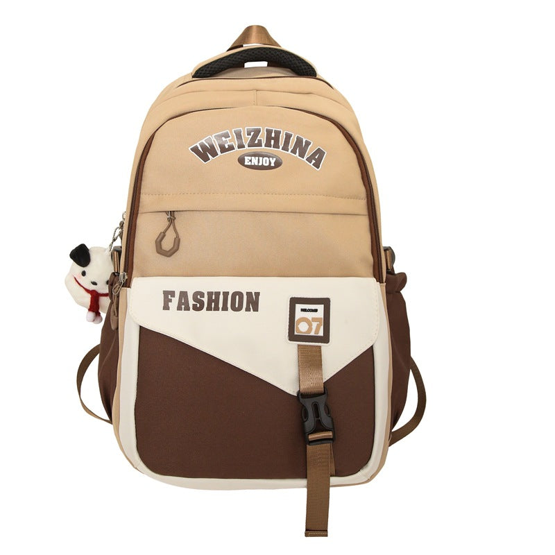 Fashion-Forward Multi-Pocket School Backpack Bowlift