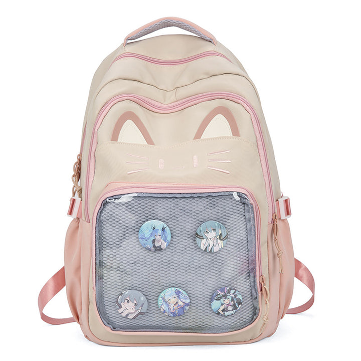 Cat-Ear Design Backpack Bowlift