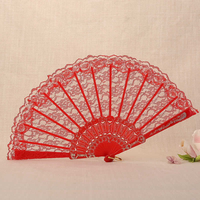 Ladies lace hand fan Bowlift
