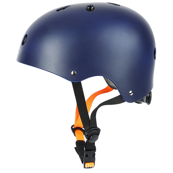 low-profile multi-sport helmet with EPS impact-absorbing liner and adjustable chin strap Bowlift
