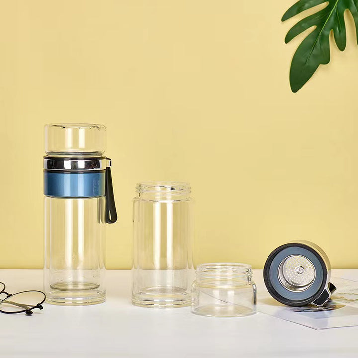 Unisex Innovative Tea Maker with Integrated Strainer Bowlift