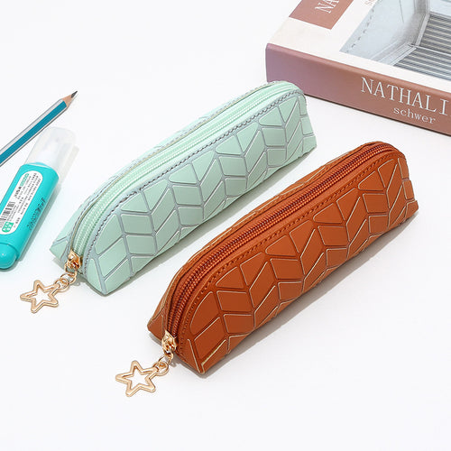 Stylish Textured Pencil Case Bowlift