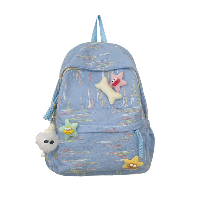 Decorative Plush Character Backpack Bowlift
