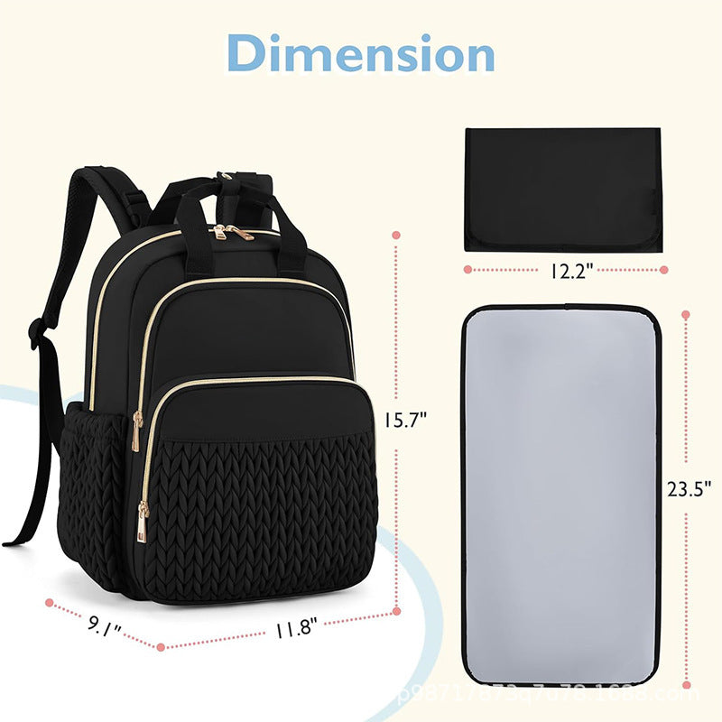 Fashionable backpack with structured design and multiple compartments Bowlift