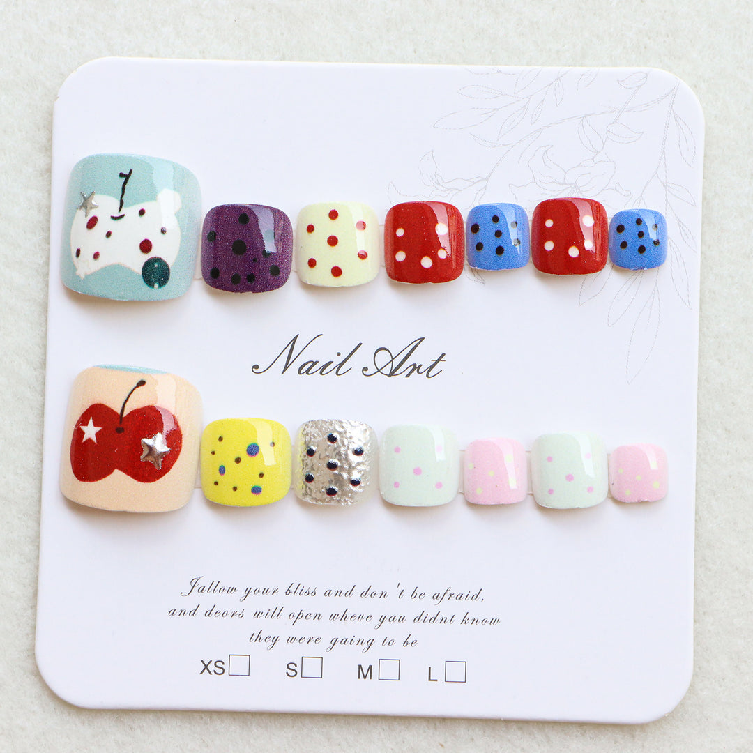 Creative Themed Press-On Nail Collection Bowlift