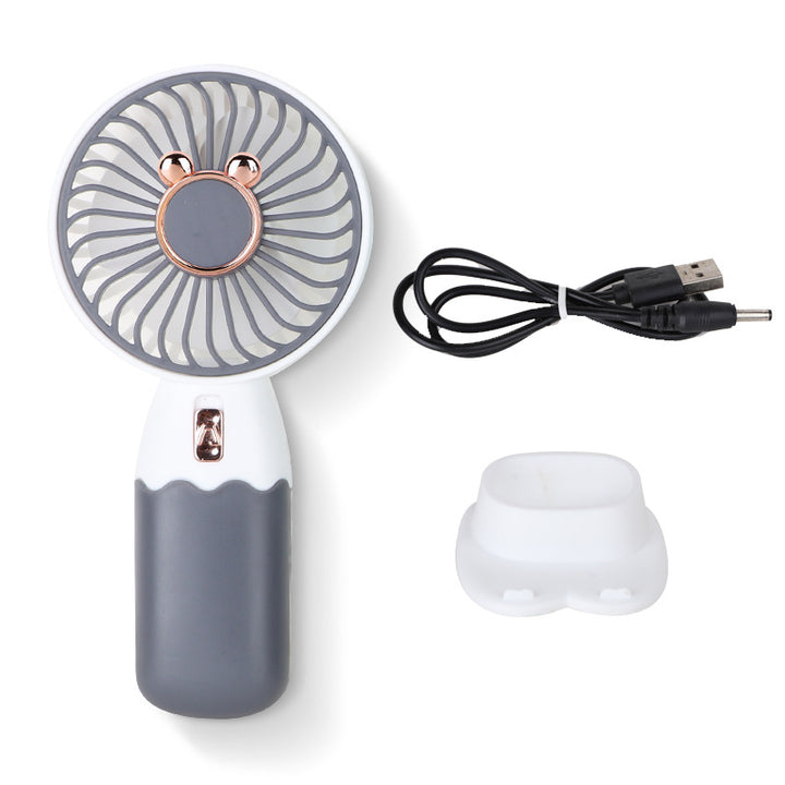 Unisex Ergonomic Touch-Controlled Handheld Cooling Fan Bowlift