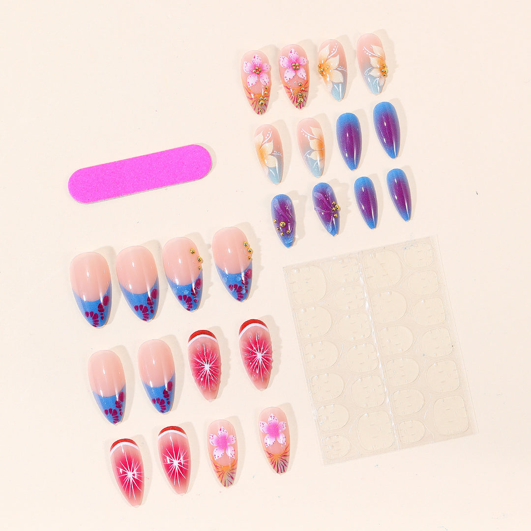 Decorative Acrylic Nail Art Bowlift