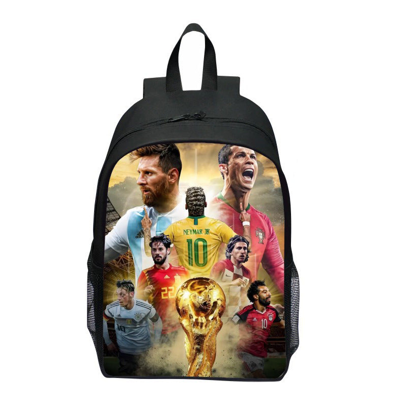 Sporty backpack with Wm trophy design Bowlift