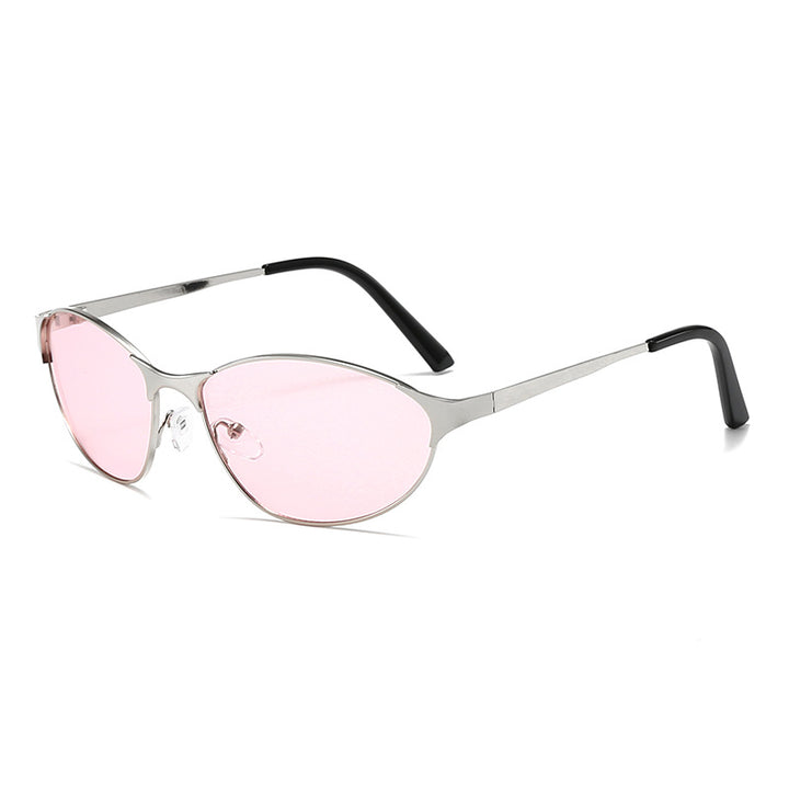 Fashionable Oversized Oval Sunglasses