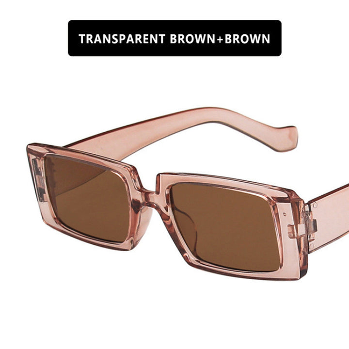 Ladies fashionable square sunglasses in elegant retro style Bowlift