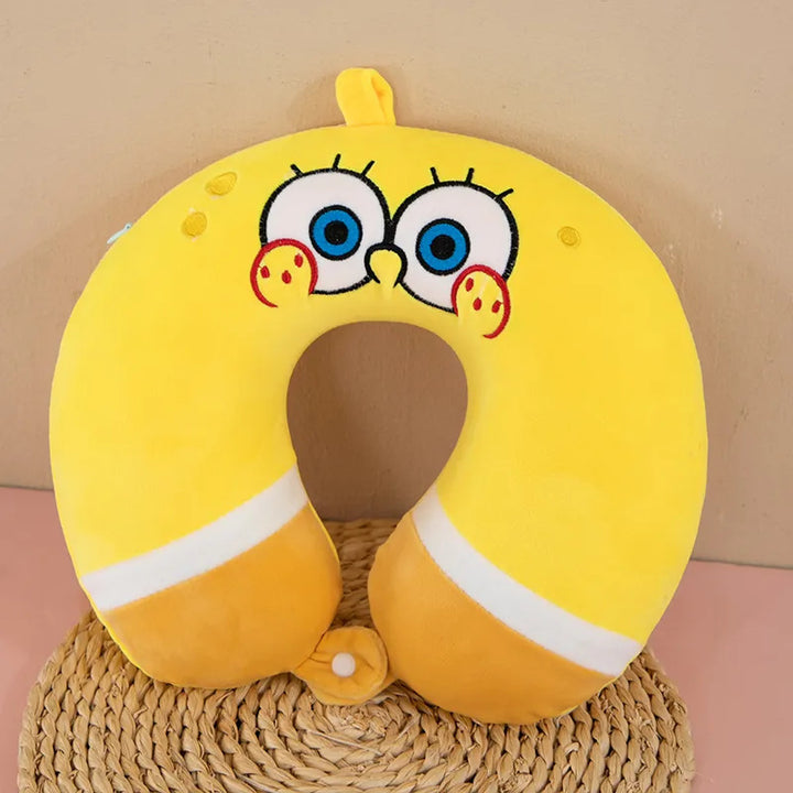 Unisex Neck Support Pillow with Cute Animal Design Bowlift