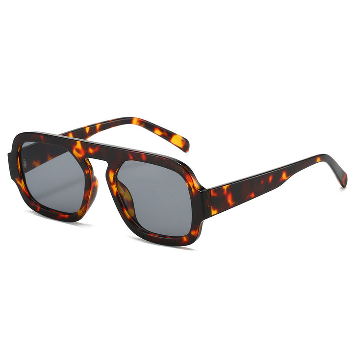 Oversized Geometric Lens Sunglasses Bowlift