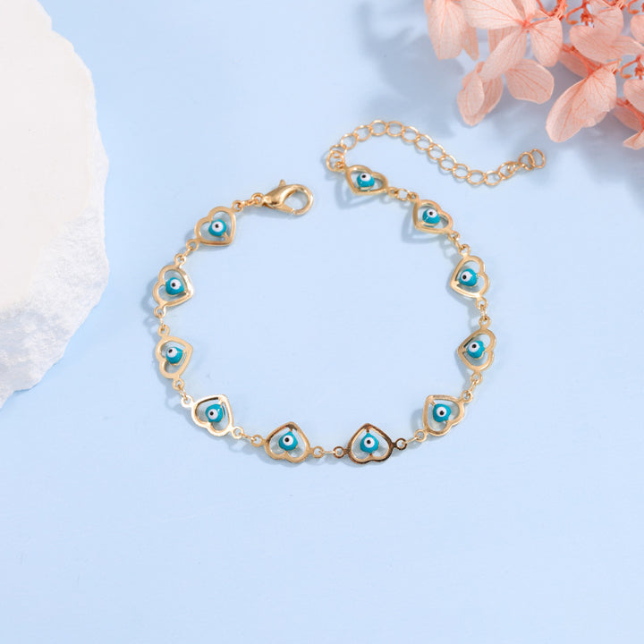 Heart-Shaped Beaded Bracelet Bowlift