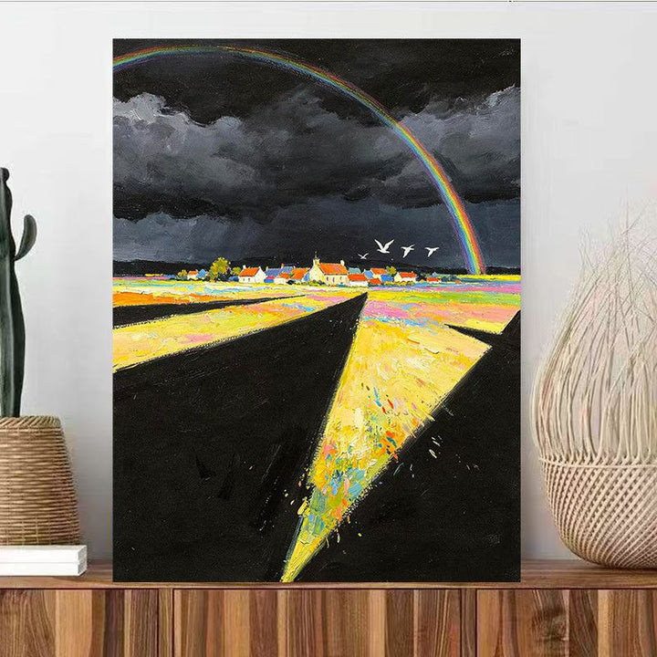 Landscape Inspired Abstract Wall Art Bowlift