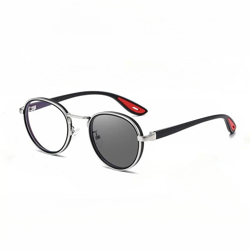 Modern Round Frame Sunglasses Bowlift