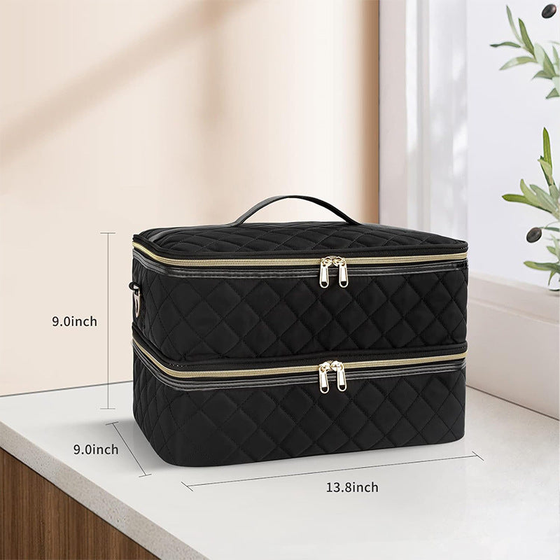 Elegant cosmetic organizer with multiple compartments Bowlift