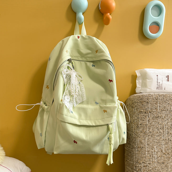Fashionable Embroidered Backpack