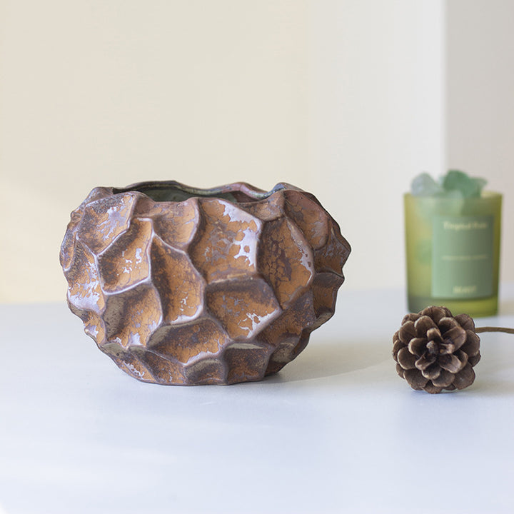 Artistic Textured Decorative Bowl