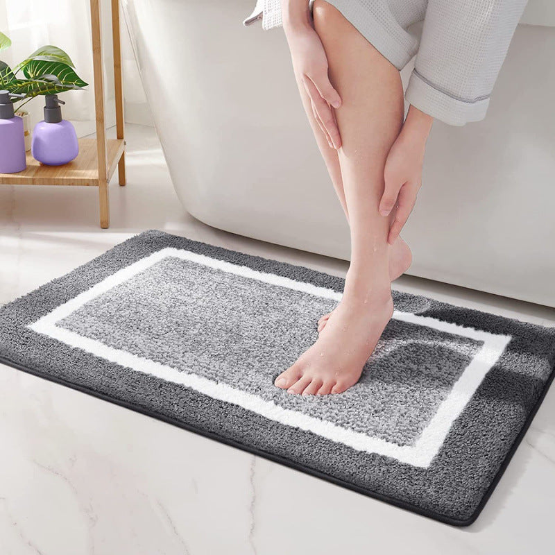 Plush Anti-Slip Bath Mat Bowlift