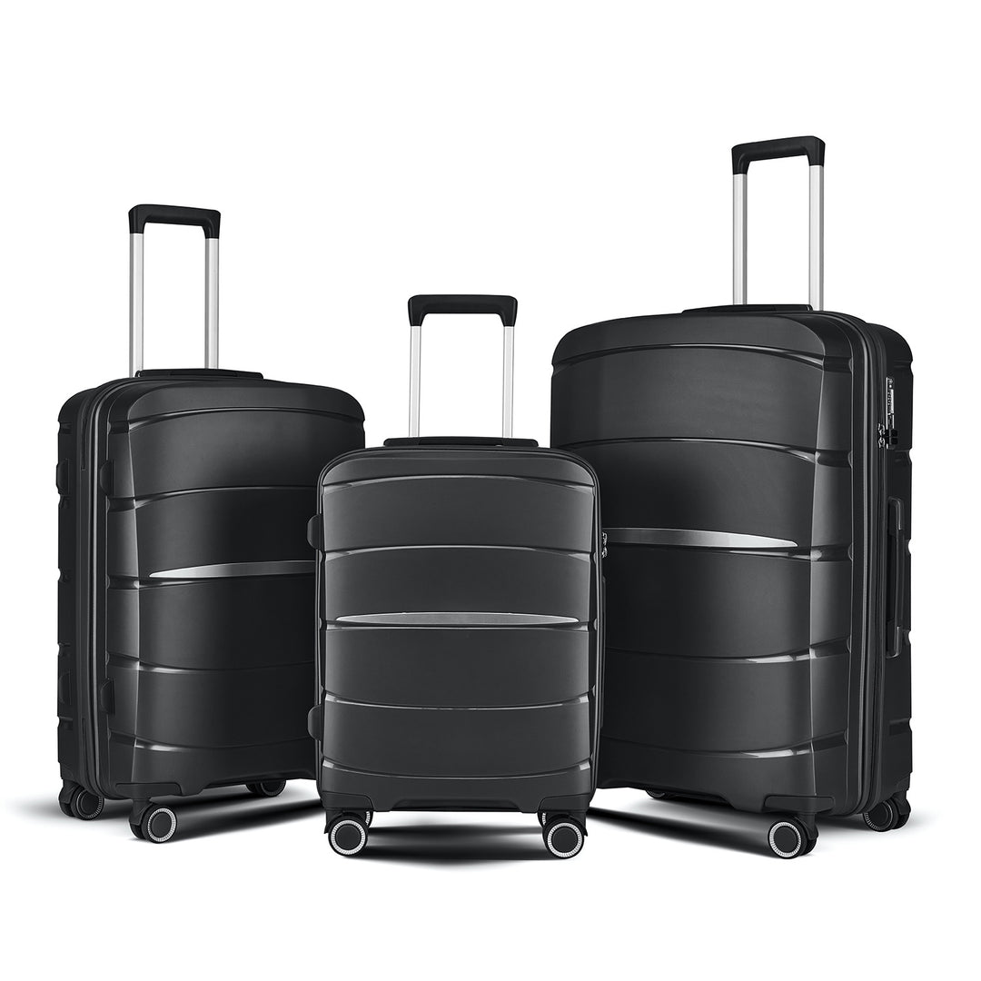 Unisex Premium Multi-Size Hard Shell Suitcase Set Bowlift