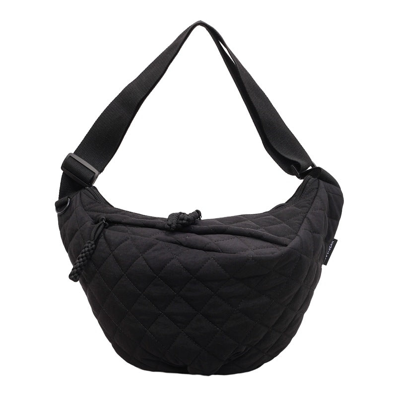 Stylish Quilted Sling Bag Bowlift