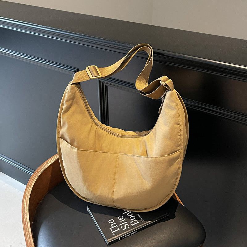 Soft Fabric Hobo Bag Bowlift