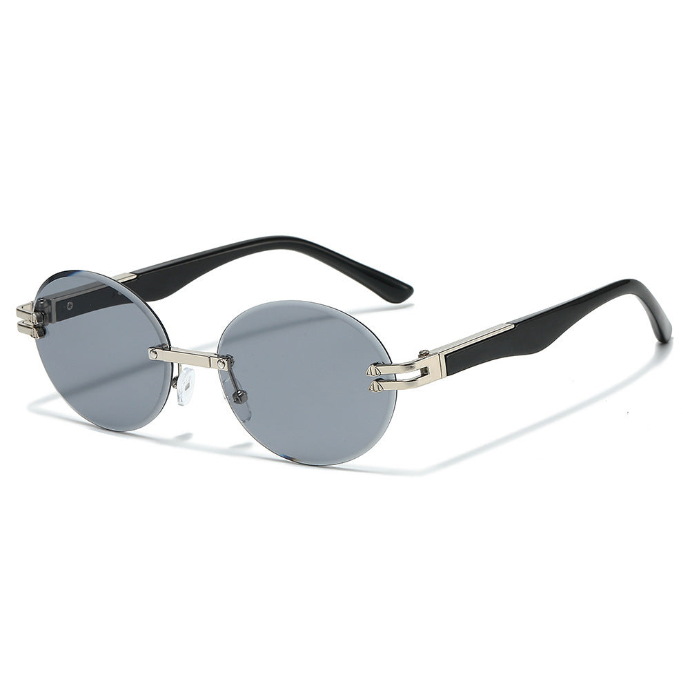 Stylish Round Frame Sunglasses Bowlift