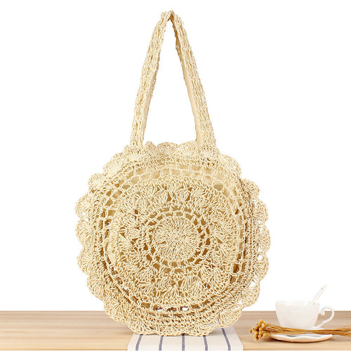 Handwoven bast bag Bowlift