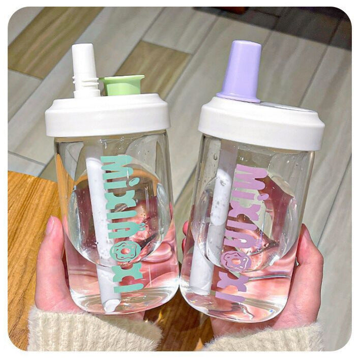 Women sustainable drinking cups with silicone lid Bowlift