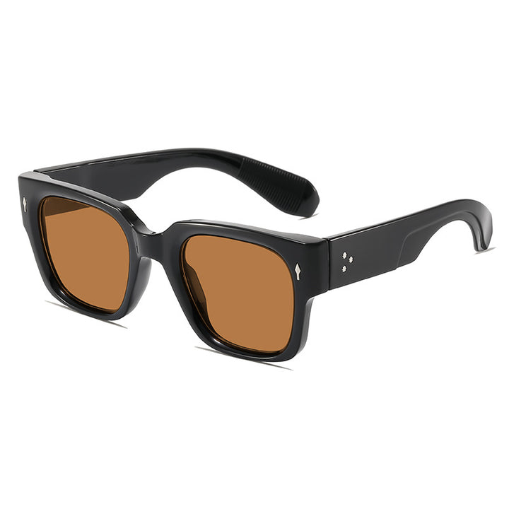 Bold Chunky Vintage Square Sunglasses Bowlift