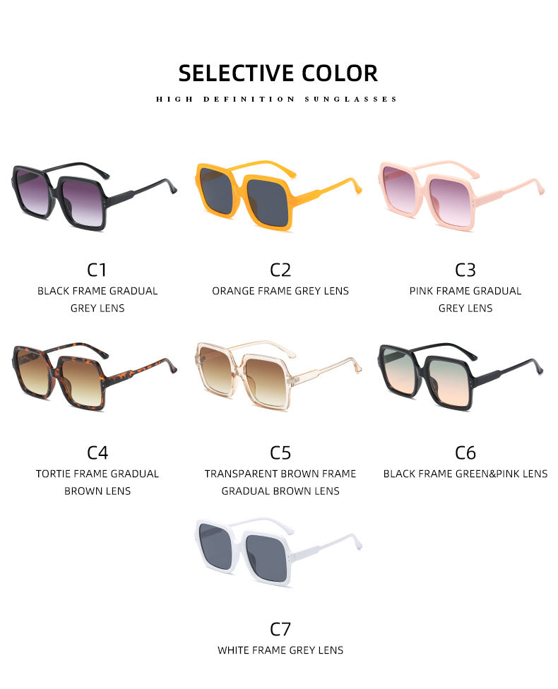 Women’s trendy oversized sunglasses with modern design Bowlift
