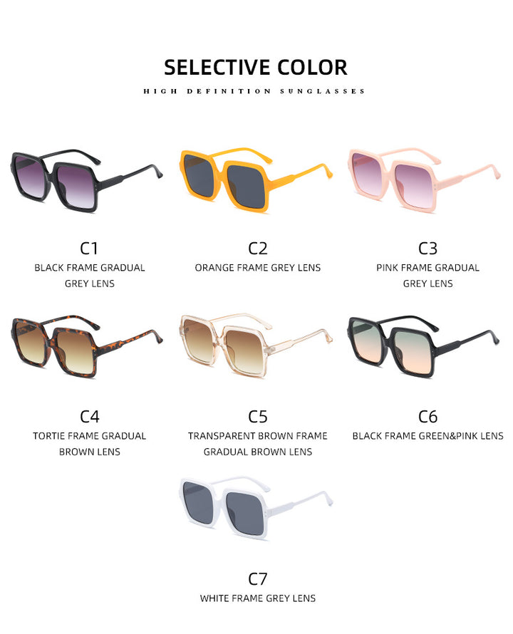 Women’s trendy oversized sunglasses with modern design Bowlift