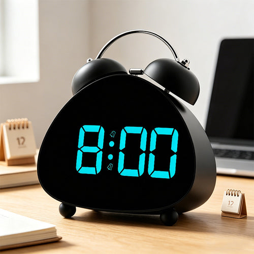 Digital Radio Alarm Clock Bowlift