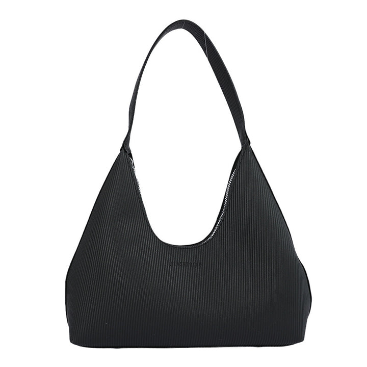 WoTextured Hobo Shoulder Bag Bowlift