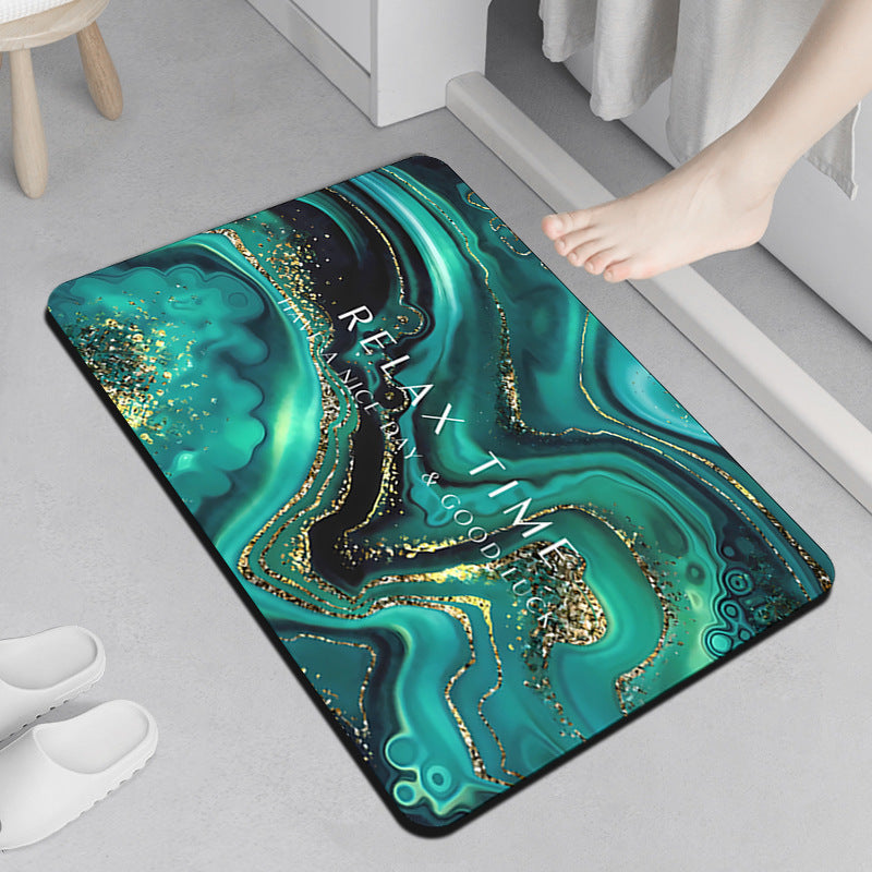 Non-Slip Decorative Bath Mat Bowlift
