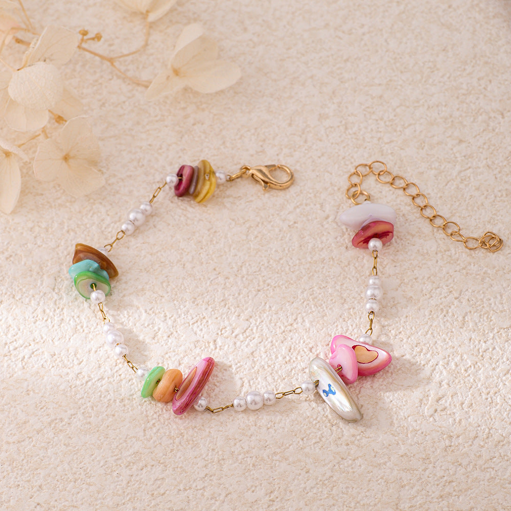 Chic Pearl and Gemstone Bracelet Bowlift