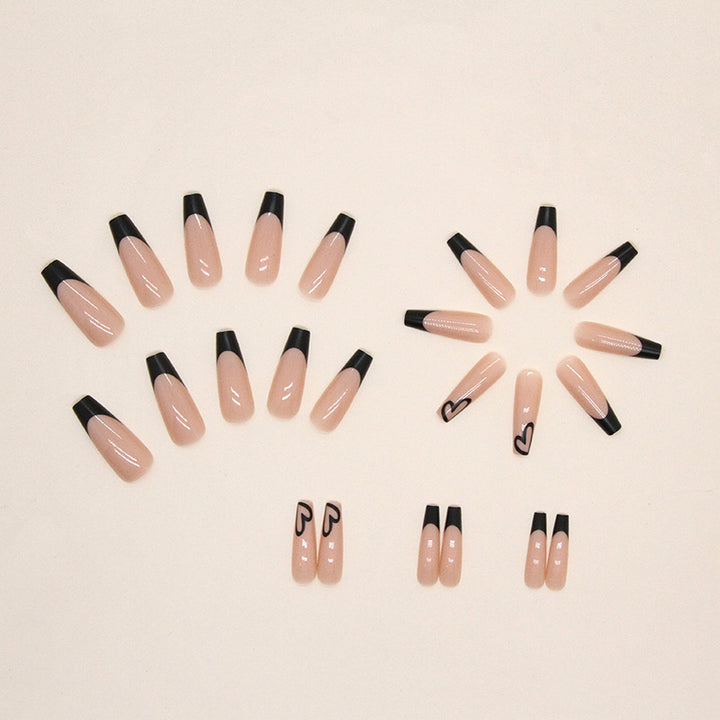 Artistic Long-Lasting Press-On Nail Tips Bowlift