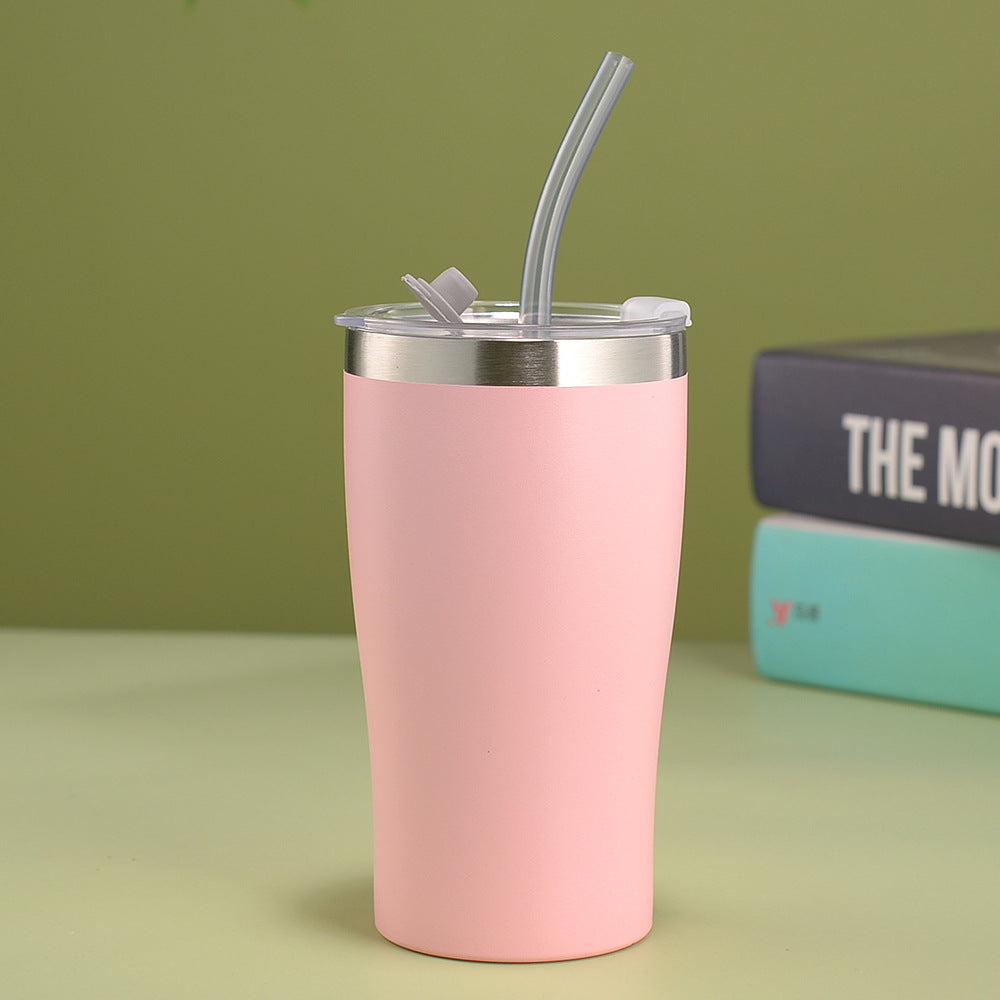 Ladies Insulated Cup with Straw Bowlift