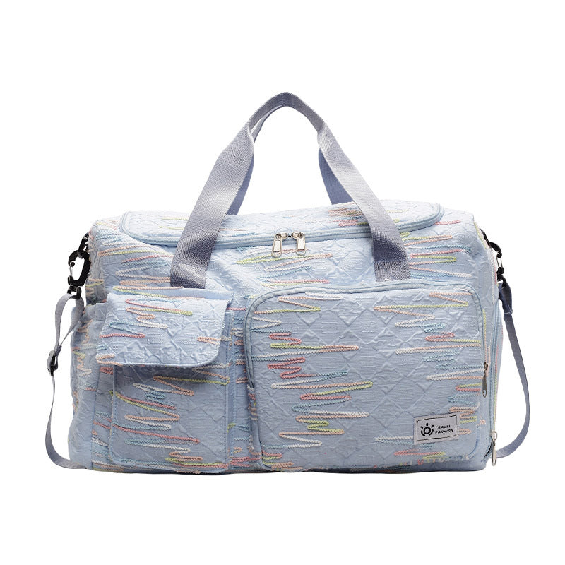 Fashionable Sport Duffel Bag With Versatile Compartments Bowlift