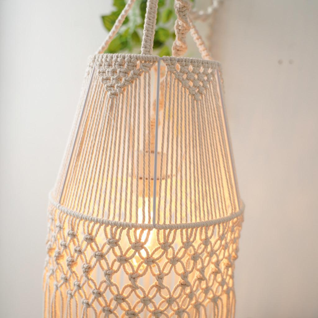 Decorative Macramé Hanging Lantern Bowlift