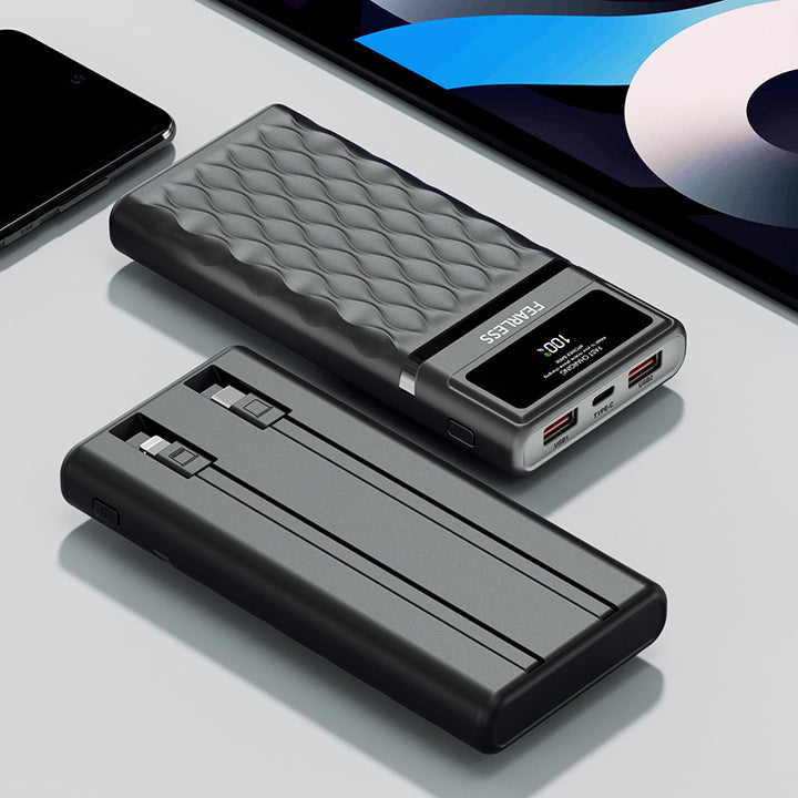 High-performance power bank with intelligent charging display Bowlift