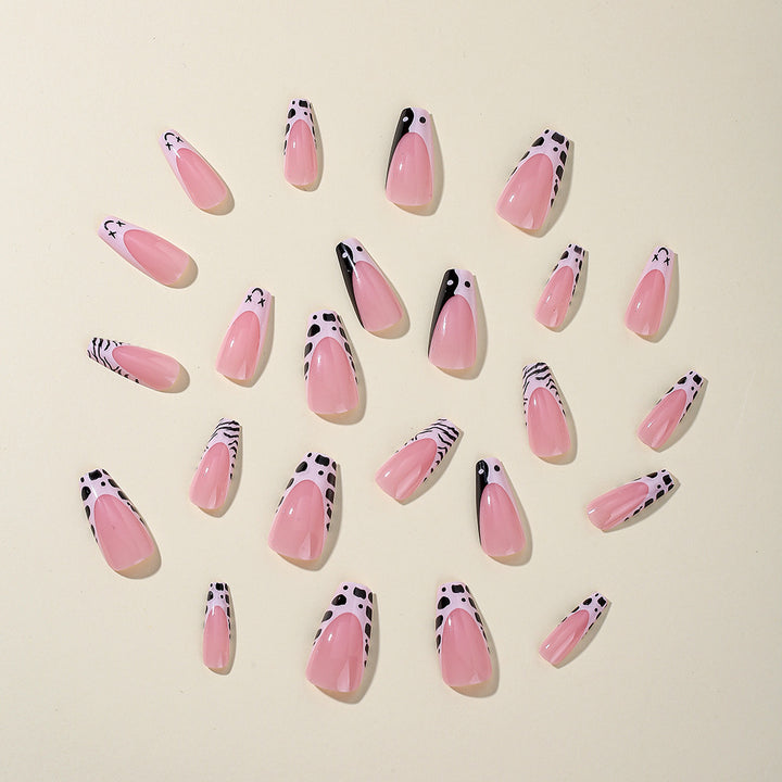 Artistic Animal Print Nail Art Extensions Bowlift